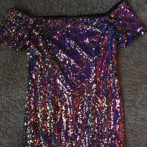 Forever 21 Plus sequin bodycon dress!!